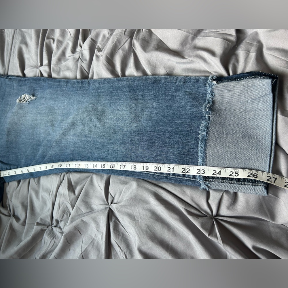 Kut from the Kloth Blue Cropped Ankle Jeans - Picture 7 of 8